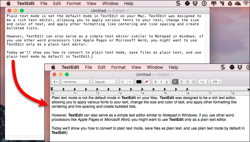 text files for mac